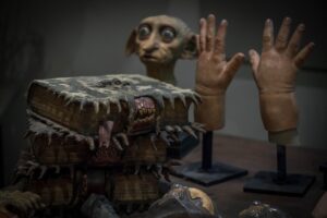 Props from Harry Potter movie - what is real?